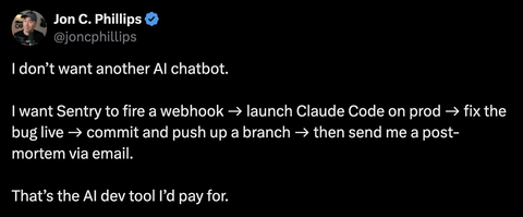 That’s the AI dev tool I’d pay for.